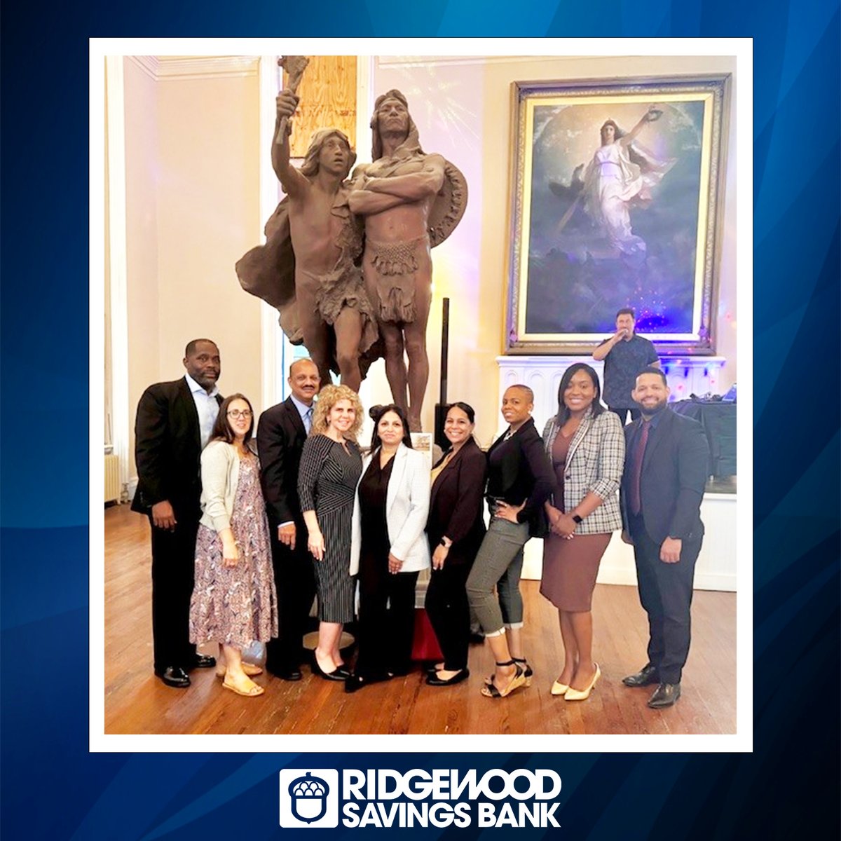 On Thursday, June 26, #TeamRidgewood supported the College Point Civic and Taxpayers Association during its Wine and Cheese Fundraiser at the Poppenhusen Institute. The event raised funds to benefit the College Point community by giving back to the Civic Association.