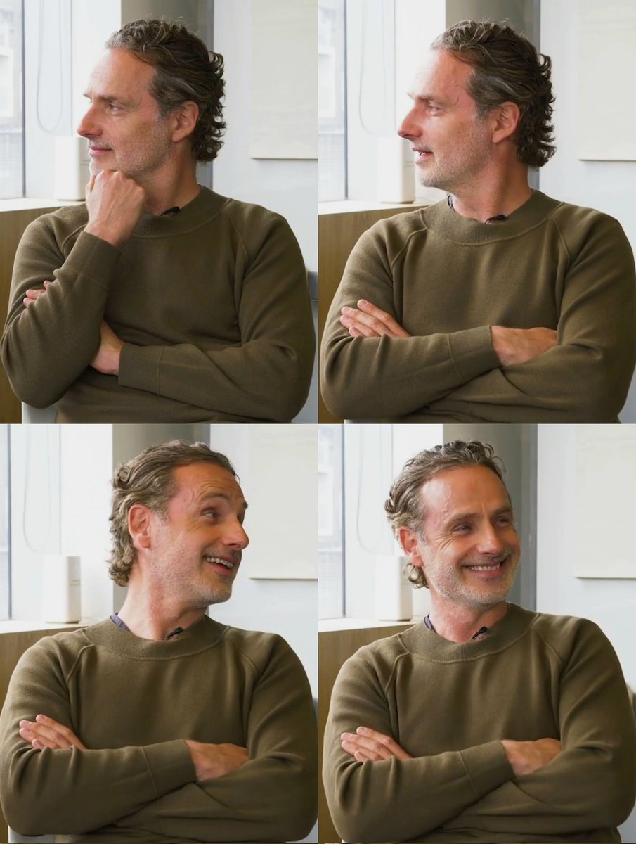 andyarchives's tweet image. andrew lincoln is so beautiful