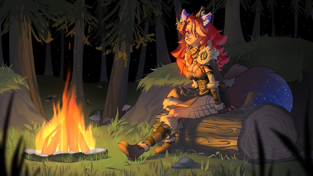 OMG, Dessa is star-gazing! ✨ She looks like a cutie when she's star-gazing.. adorable! OMG, <a href="/8wikate8/">wikate</a> did such an amazing job!!

#Vtuber #pandessavt #spacepirate #viking