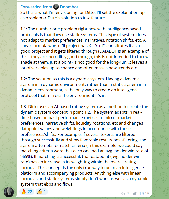 i know when i have to bet on a microcap
i feel it 🤠

i bet on $DITTO, i bet on this: