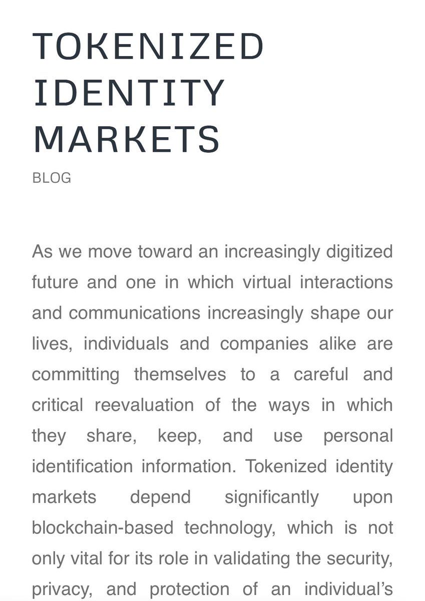 Lore is actually good 

Its the future

Tokenizing yourself