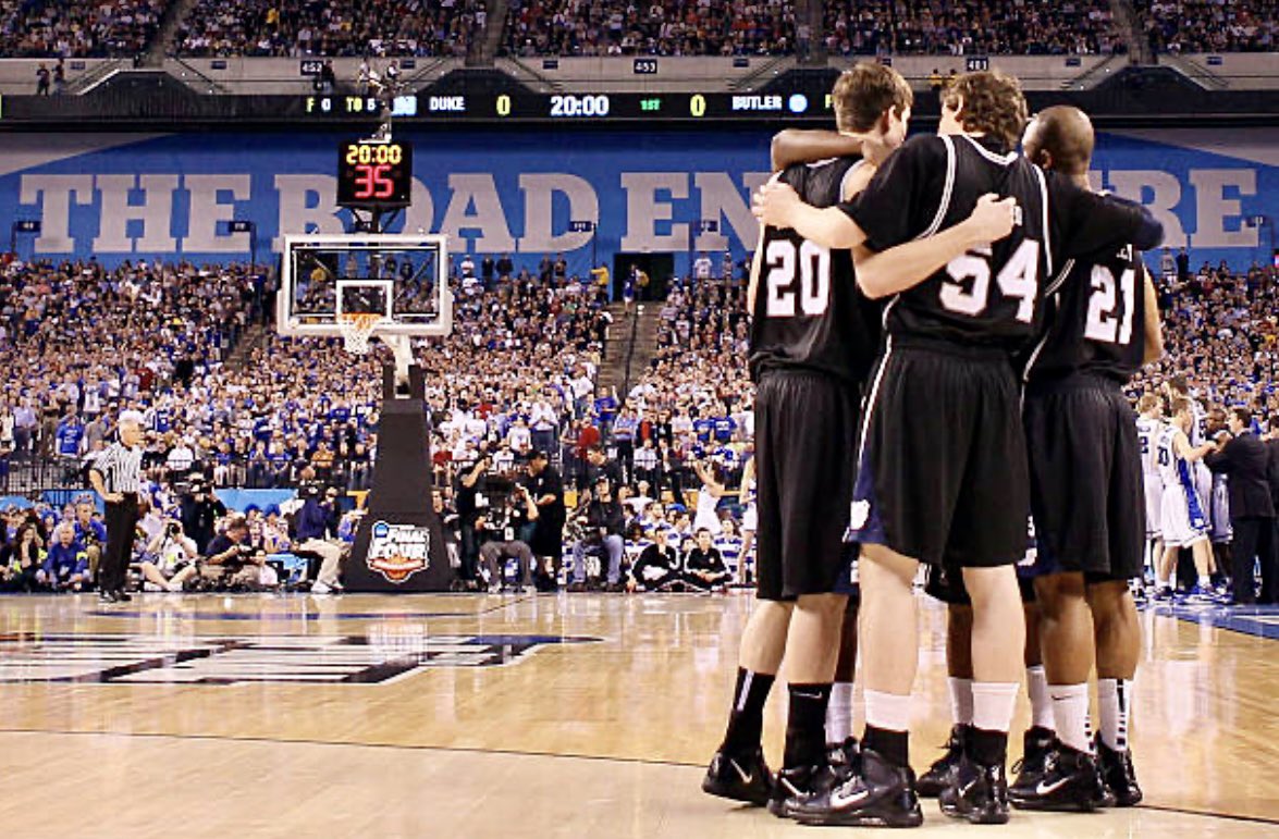 Gotta move the Butler v Duke game up to #1.  Pacers loss hurt, but if Gordon’s heave had gone in, it would be ranked in the Top 10 of all sports moments.  David v Goliath played out 6 miles from campus in the state that loves basketball like no other?  Young genius coach? Players