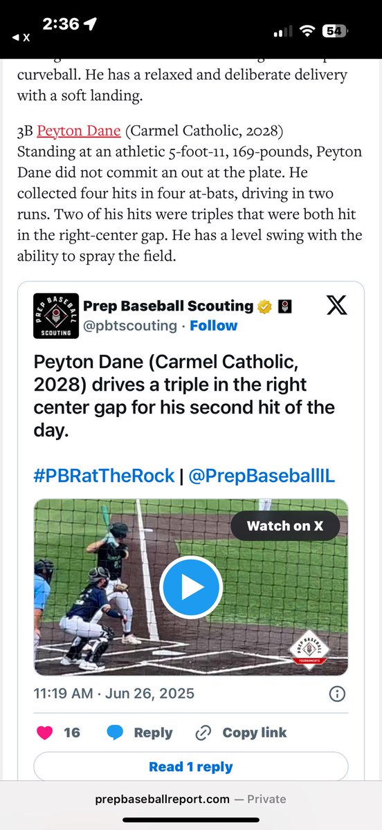 Thank you for the write up <a href="/PBRTournaments/">Prep Baseball Tournaments</a> <a href="/PrepBaseballIL/">Prep Baseball Illinois</a> <a href="/pbtscouting/">Prep Baseball Scouting</a> <a href="/LightningPitch/">Scott Anderson</a> <a href="/Slammers_HS_IL/">Slammers</a>