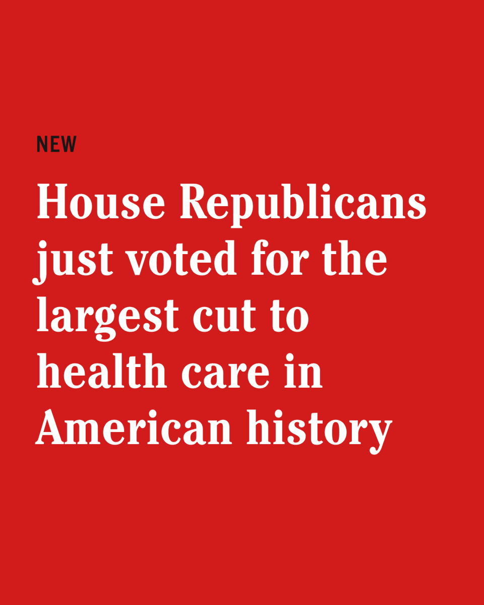 The biggest health care cut in American history.