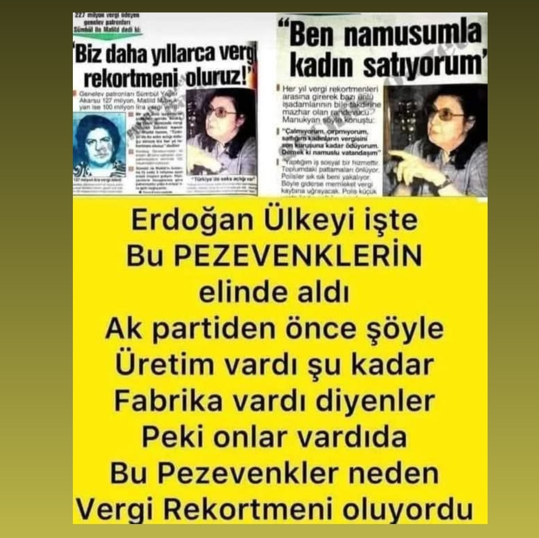 Erdoğan öncesi ekonomiyi ayakta tutan iş kadını