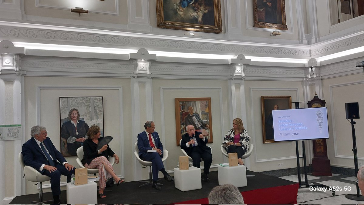 Javier JiménezUgarte (@javierjugarte) on Twitter photo Emotivas palabras agradecimiento #LuisMartíMingarro en salón abarrotado <a href="/icam_es/">Ilustre Colegio de la Abogacía de Madrid</a> tras escuchar múltiples elogios durante presentación su obra "Estudios Derecho, Cultura y Justicia" ed. <a href="/aranzadilaley/">ARANZADI LA LEY</a>, le dedicaron <a href="/EugenioRibon/">Eugenio Ribón</a> <a href="/SoniaGumpert/">Sonia Gumpert</a> <a href="/Cristina_Retana/">Cristina Retana</a> y #EduardoTorresDulce Emotivas palabras agradecimiento #LuisMartíMingarro en salón abarrotado <a href="/icam_es/">Ilustre Colegio de la Abogacía de Madrid</a> tras escuchar múltiples elogios durante presentación su obra "Estudios Derecho, Cultura y Justicia" ed. <a href="/aranzadilaley/">ARANZADI LA LEY</a>, le dedicaron <a href="/EugenioRibon/">Eugenio Ribón</a> <a href="/SoniaGumpert/">Sonia Gumpert</a> <a href="/Cristina_Retana/">Cristina Retana</a> y #EduardoTorresDulce