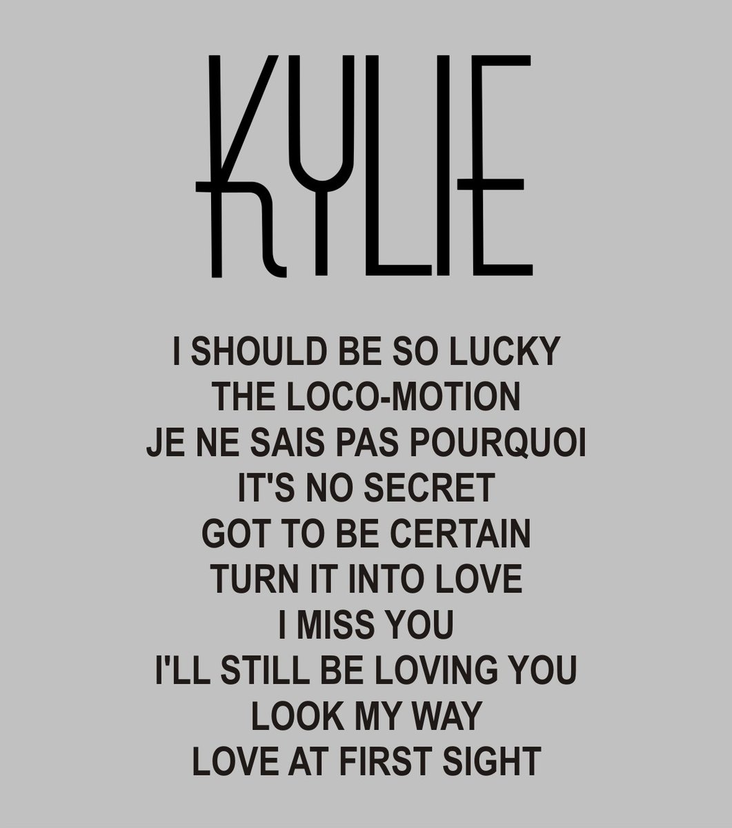 Kylie.TWST | fan account (@kylietwst) on Twitter photo 37 years ago, <a href="/kylieminogue/">Kylie Minogue</a> released her debut album 'Kylie' (4 Jul 1988).
Your favorite song(s) from the album? 37 years ago, <a href="/kylieminogue/">Kylie Minogue</a> released her debut album 'Kylie' (4 Jul 1988).
Your favorite song(s) from the album?