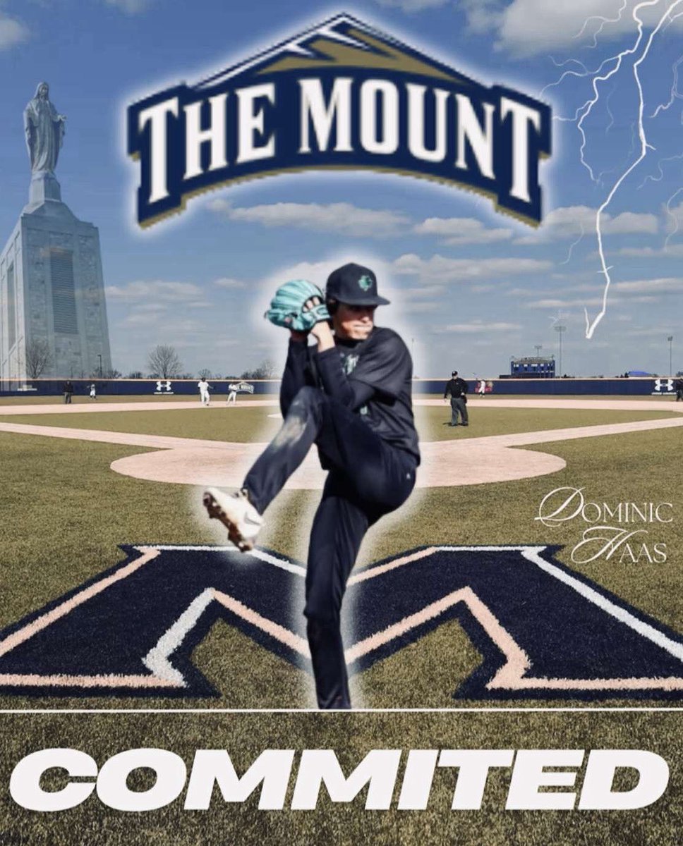 Dominic Haas (@domhaas6) on Twitter photo I am blessed to announce my commitment to play division 1 baseball at Mount Saint Mary’s. Thank you <a href="/Mount_BSB/">Mount St. Mary's Baseball</a> for this incredible opportunity. #GoMount
<a href="/CoachLeoni/">Frank Leoni</a> <a href="/CoachGage_bsb/">Dave Gage</a> <a href="/calberman35/">Cal Berman</a> <a href="/Mount_BSB/">Mount St. Mary's Baseball</a> <a href="/jkeller2008/">Josh Keller</a> <a href="/RocksBaseball2/">Trinity Shamrocks Baseball</a> I am blessed to announce my commitment to play division 1 baseball at Mount Saint Mary’s. Thank you <a href="/Mount_BSB/">Mount St. Mary's Baseball</a> for this incredible opportunity. #GoMount
<a href="/CoachLeoni/">Frank Leoni</a> <a href="/CoachGage_bsb/">Dave Gage</a> <a href="/calberman35/">Cal Berman</a> <a href="/Mount_BSB/">Mount St. Mary's Baseball</a> <a href="/jkeller2008/">Josh Keller</a> <a href="/RocksBaseball2/">Trinity Shamrocks Baseball</a>