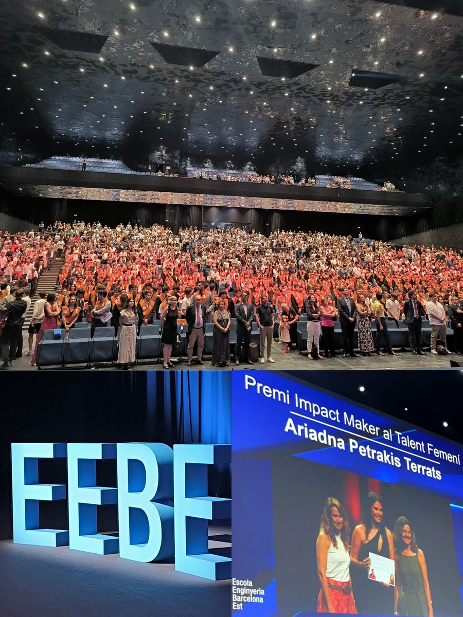 Emocionant i emotiu acte de graduació de graus i màsters de l'<a href="/EEBE_UPC/">EEBE</a> de la promoció 2024-2025! Sort i encerts!!
