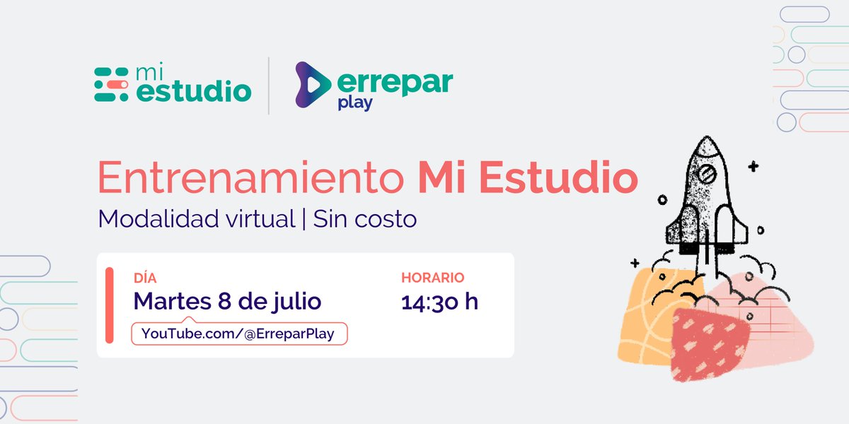 ¡Potencia tu estudio contable! ⚡️

Te invitamos a sumarte a nuestro entrenamiento gratuito de Mi Estudio🚀 y descubrí cómo gestionar tu estudio contable en la nube de forma fácil y eficiente

Anotate en el siguiente link 👉
tinyurl.com/4s9t5d4y