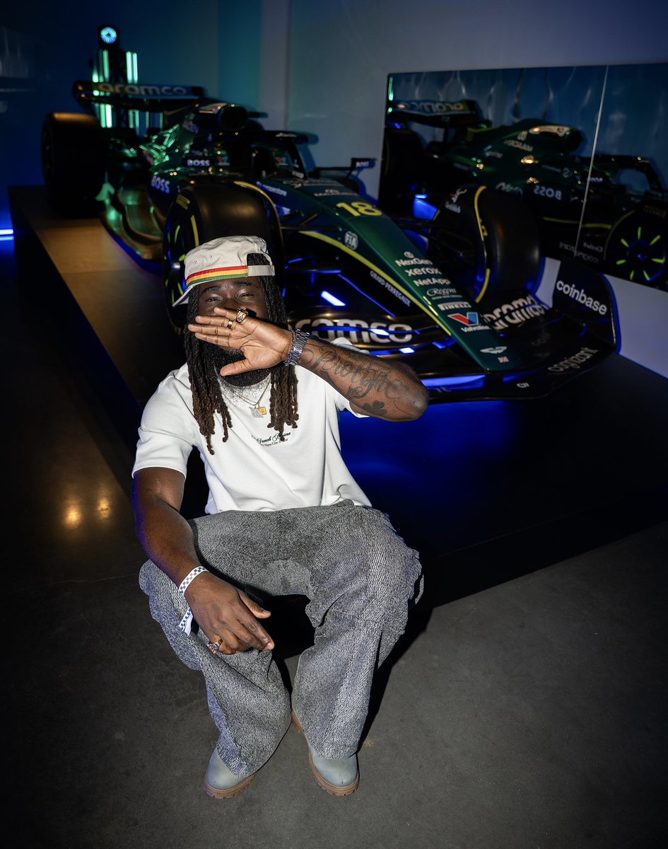 christivnsaint's tweet photo. Got Invited by @AstonMartinF1 to Coinbase x Aston Martin Aramco F1® Race Week Celebration https://t.co/6lSxejr0ls