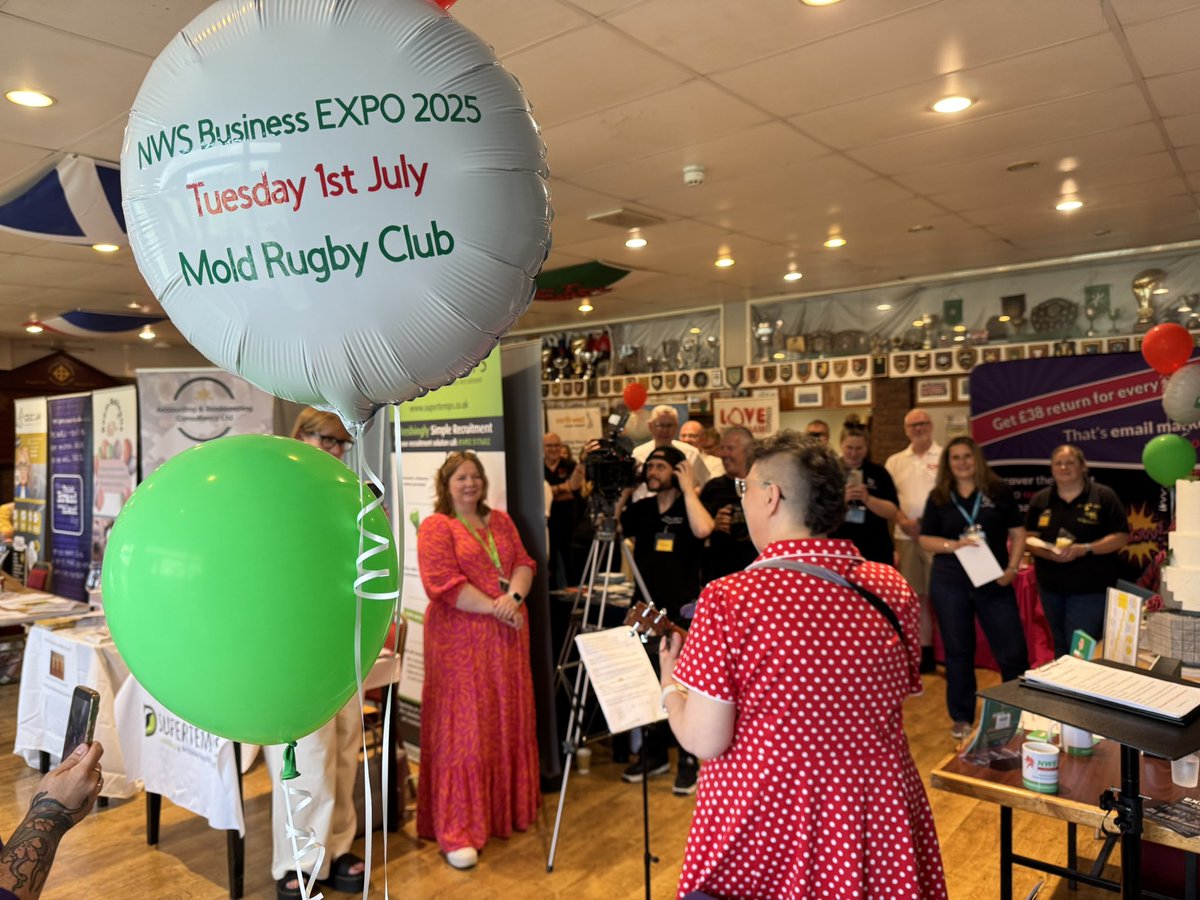 NWalesSocial's tweet photo. #NWalesHour
#nwsExpo25
#supportlocal
#collaborationiskey
Sadly we couldn’t include pics of everyone who attended this weeks Expo event but here’s a big mention for those I did find here on X:
@Supertempsltd @celticlawltd @RossettHall @EnterpriseWU @Celtic_FP @MagsBookkeeping @WildernessTribe @ati_fitness_ @love_wrexham @bennettbrooks @BangorUni @TT23Studios @FSBNorthWales @AllMyWaste @AledHughes1 @RDragonVentures
Our Thanks to all ❤️