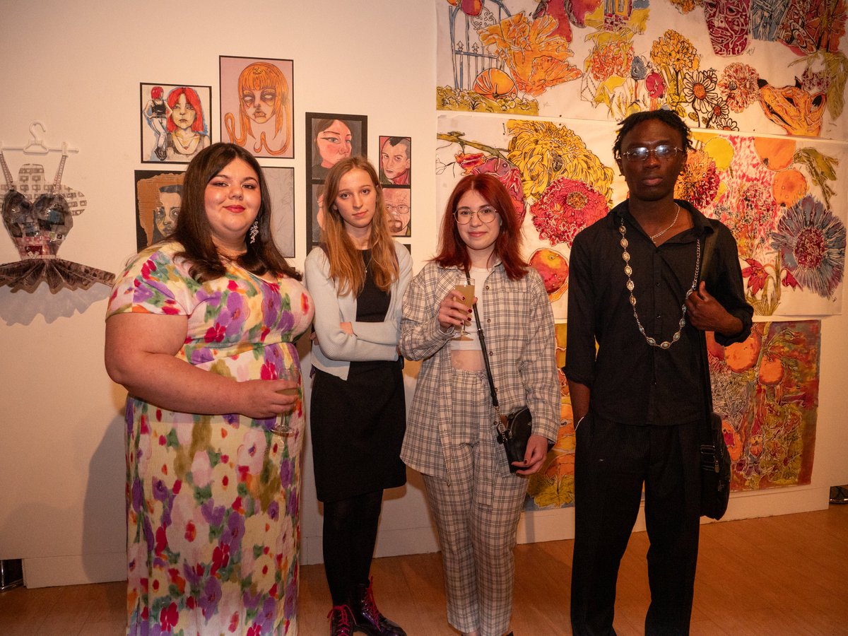 Stoke on Trent College (@sotcollege) on Twitter photo A magical ๐ช ๐๐๐๐๐ ๐๐ ๐๐๐ ๐๐๐๐๐๐ to launch our Creative & Digital Student Showcase! ๐ฅ
'๐ป๐ธ๐ ๐ปโ๐ผ๐ธ๐๐โ๐พ' is officially open following a colourful, vibrant and immersive celebration of student produced art, design and media. ๐ฅณ๐จ
The exhibition is now A magical ๐ช ๐๐๐๐๐ ๐๐ ๐๐๐ ๐๐๐๐๐๐ to launch our Creative & Digital Student Showcase! ๐ฅ
'๐ป๐ธ๐ ๐ปโ๐ผ๐ธ๐๐โ๐พ' is officially open following a colourful, vibrant and immersive celebration of student produced art, design and media. ๐ฅณ๐จ
The exhibition is now