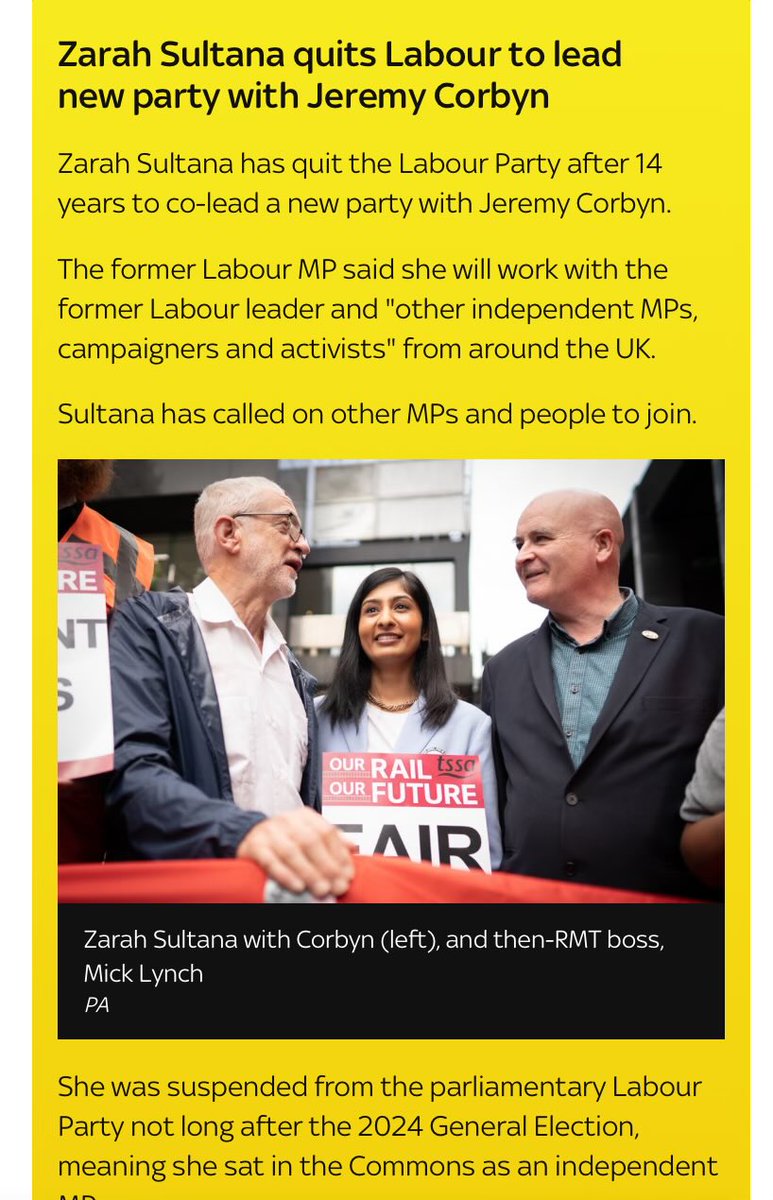 Jay Anandou (@jay4sandwell) on Twitter photo A needless fiasco which everyone can ignore - Zarah and Corbyn going to start a new party ! A needless fiasco which everyone can ignore - Zarah and Corbyn going to start a new party !