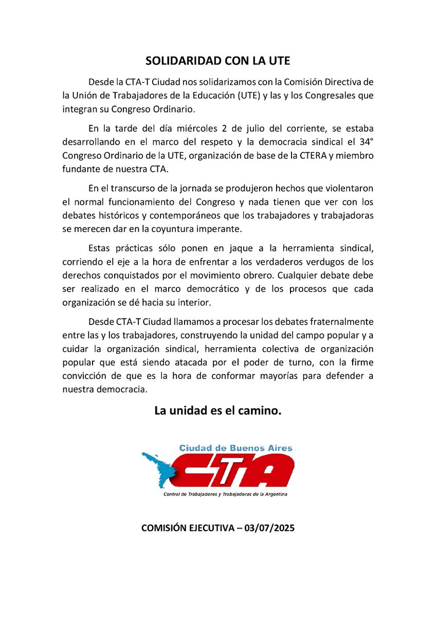 CTA Ciudad tweet media