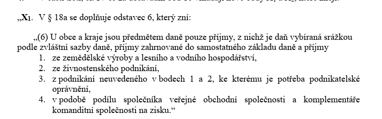 A kdo navrhl toto, tak asi nikdy nepracoval na obci v účtárně a neměl nikdy na starosti sestavení daňového přiznání obce.