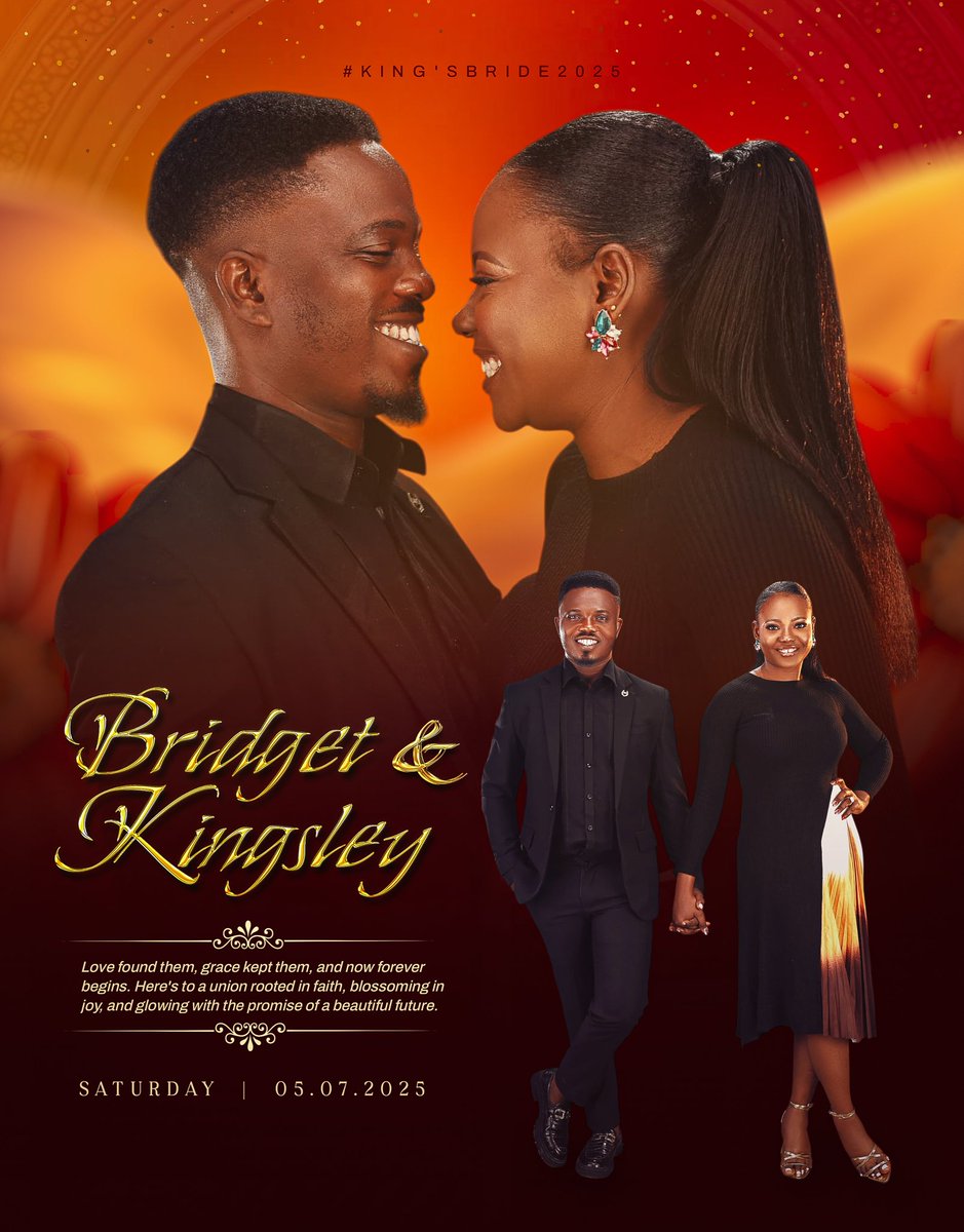 Daniel33726618's tweet image. My brother's wedding is this weekend 🎉❤️
The pictures came in and I couldn't help but do something with 'em 🎨
#KING'SBRIDE2025 💛🤎