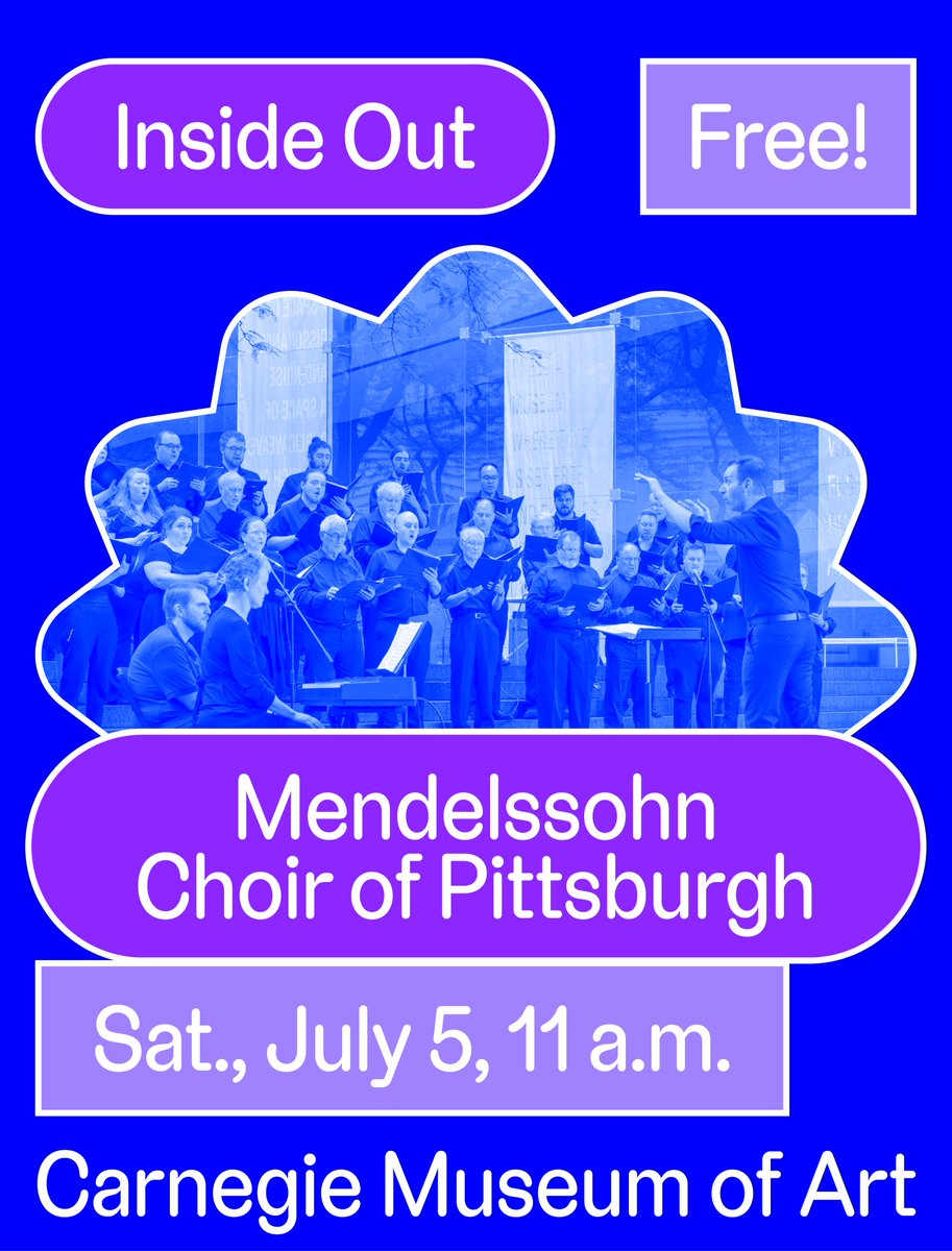 🎶 Ready to raise your voice in community and joy?
 Join MCP, Coro Latinoamericano Pgh, Heritage Gospel Chorale of Pgh &amp; Pgh Pride Choir on Saturday, July 5 for CrosSING Bridges: Community Sing, a day filled with music, connection, and culture at the <a href="/cmoa/">Carnegie Museum of Art</a> Sculpture Court!