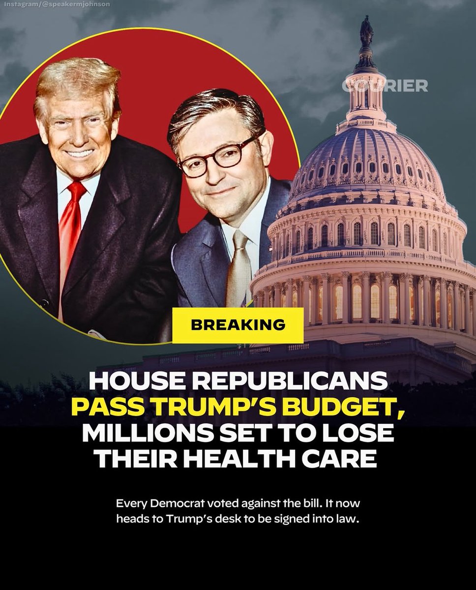 House Republicans just voted to rip health care from 17 million people, defund food aid for hungry kids, pile $4 trillion onto the national debt and hand billionaires another tax break. Every Democrat voted no, but it wasn’t enough.

Now this cruel, reckless budget heads to