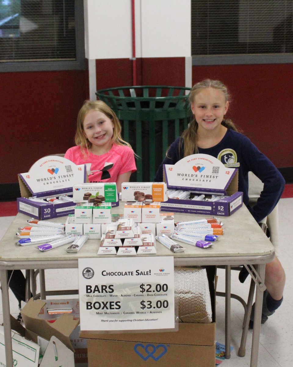 Foothillsfalcon's tweet image. Every fall, our students participate in chocolate sales to raise funds for Foothills, providing great learning opportunities for students and delicious chocolate for our community.
Learn more about Foothills on our website: foothillschristian.org