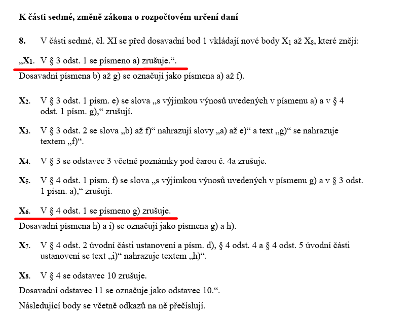 Z usnesení rozpočtového výboru: