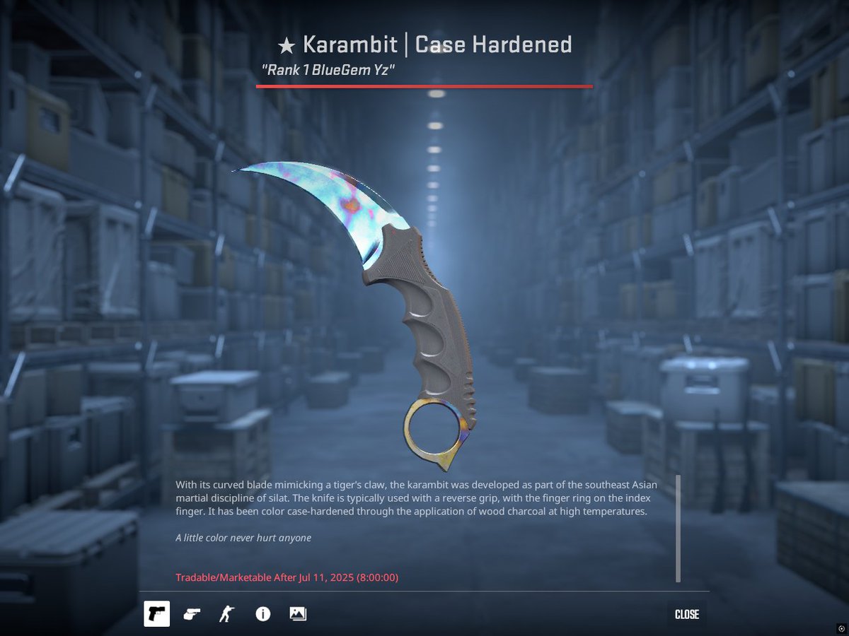 50Fifty (@50fiftycs) on Twitter photo Massive thanks to <a href="/RobertB_CSGO/">RobertBaratheon</a> <a href="/fastnfair/">drop - buying skins</a> <a href="/CorbZcs/">CorbZ</a> for helping me source and attain my dream knife in CS. Planning on keeping this one as its in my top 3 patterns and so rare.
Purchased from Yz
Clean and fast deal Massive thanks to <a href="/RobertB_CSGO/">RobertBaratheon</a> <a href="/fastnfair/">drop - buying skins</a> <a href="/CorbZcs/">CorbZ</a> for helping me source and attain my dream knife in CS. Planning on keeping this one as its in my top 3 patterns and so rare.
Purchased from Yz
Clean and fast deal