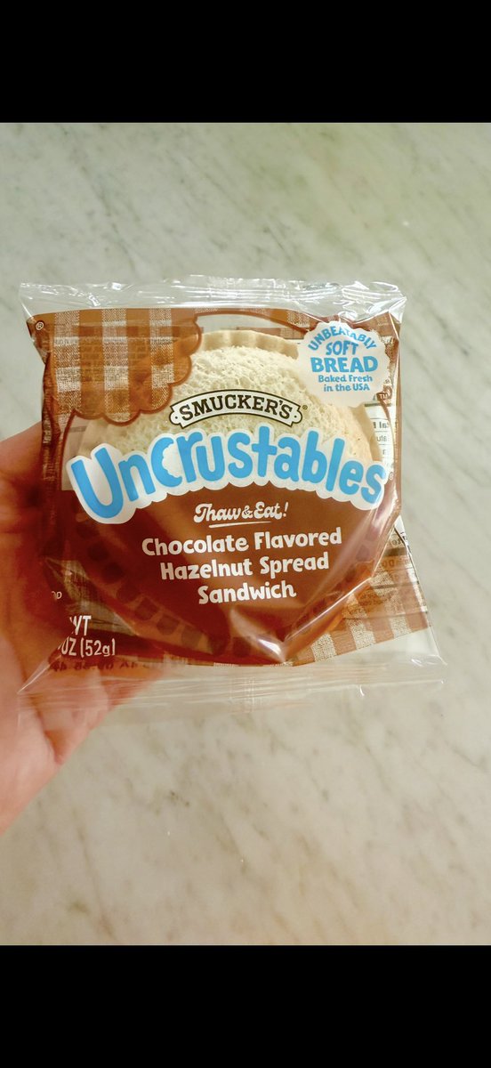 FixnBones's tweet image. HUGE @Uncrustables fan!
But, “I’m this many years old today” and ate my first of these decadent enjoyments! 💪👍🥰