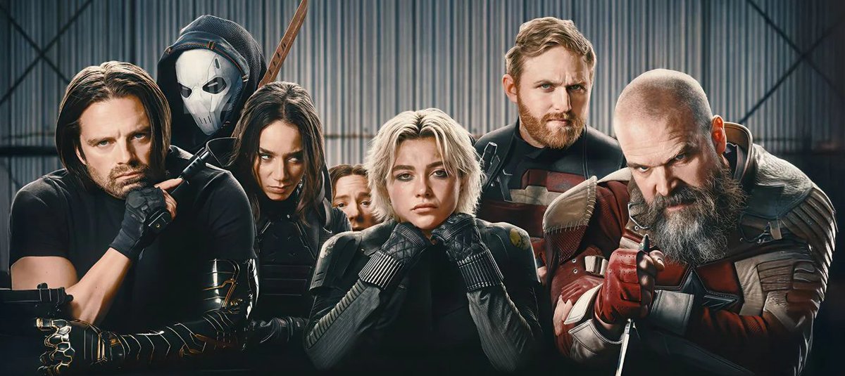 TearofGrace's tweet image. Thunderbolts is absolutely incredible, I hope it's the movie people glance back at and realise that it's when Marvel got its shit together, it's so much fun throughout and I'm actively mad there isn't more of these characters together.
When it goes out on Disney+ watch it.