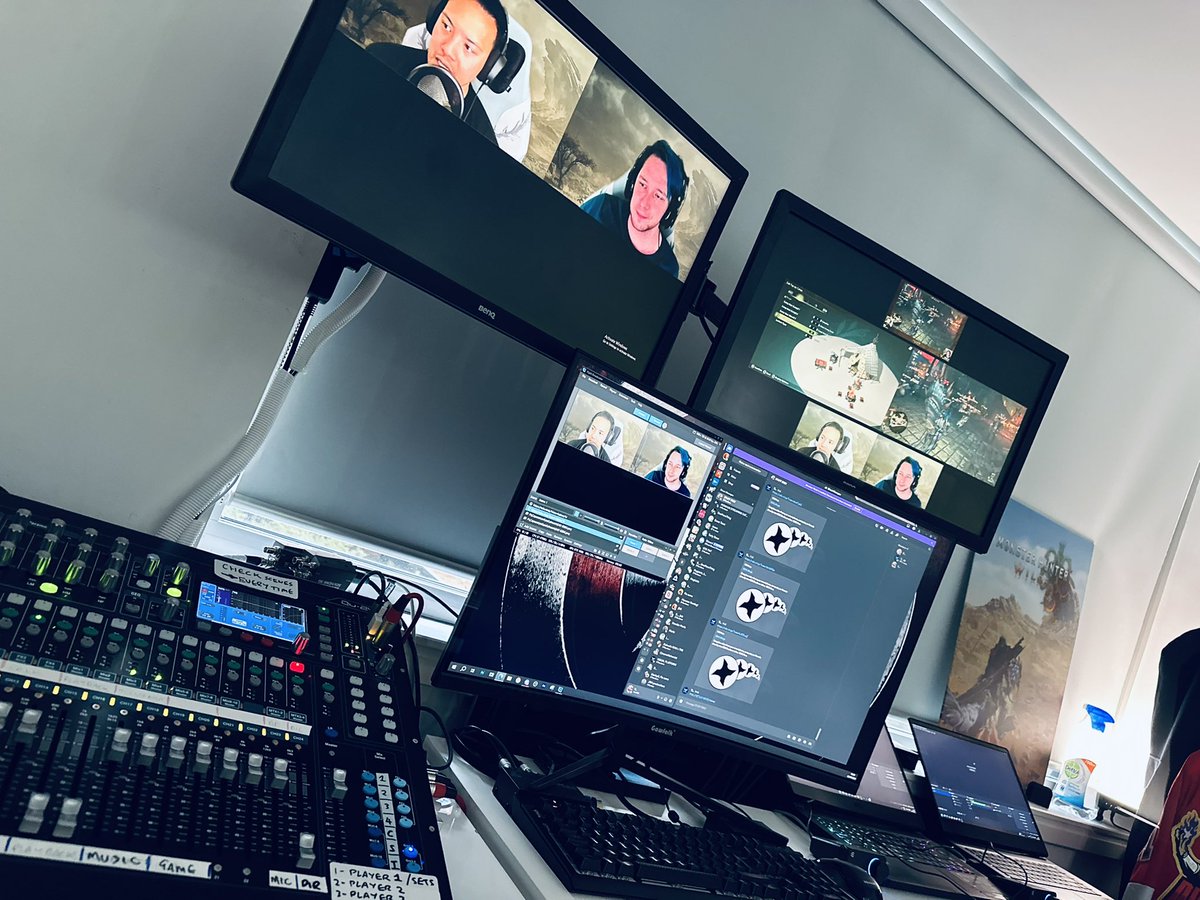 My agency <a href="/visual_platform/">Visual Platform</a> work with Capcom UK. For the last year I’ve been building a broadcast solution for the games room. I’m very pleased with the outcome 🏆