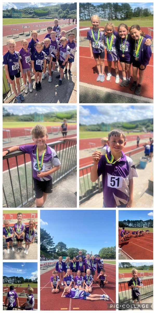 Fabulous time had in the sun by our athletics team who represented the school at Cornwall Primary schools Championship. Everyone performed personal bests and we came away with a nice medal haul as an added bonus. #teamwork #talent #okympicvalues <a href="/AspireAcademies/">Aspire Academy Trust</a> <a href="/YouthSportTrust/">Youth Sport Trust</a>
