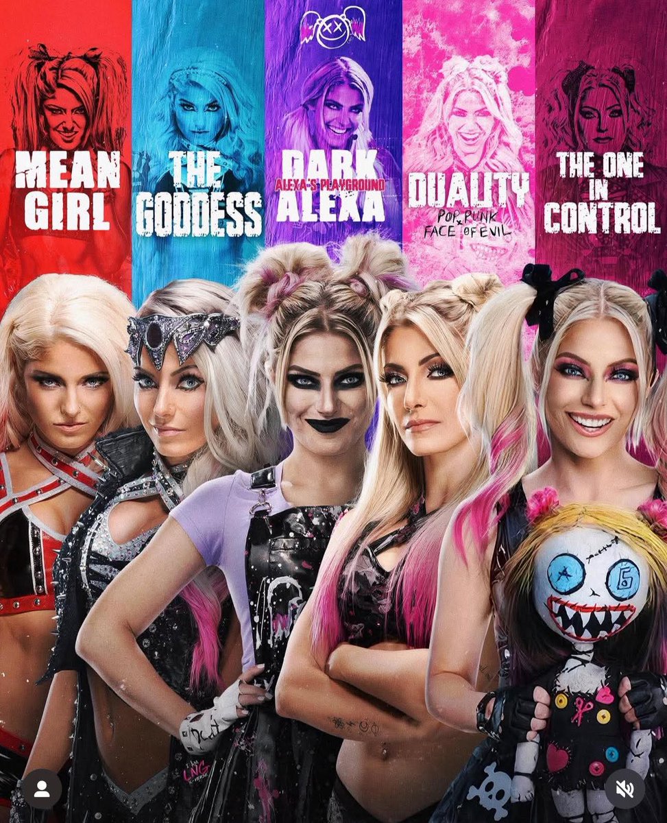 La mejor versión de Alexa es la diosa y no pretendo discutirlo 😒😒.
#wwe #wweraw #wrestling