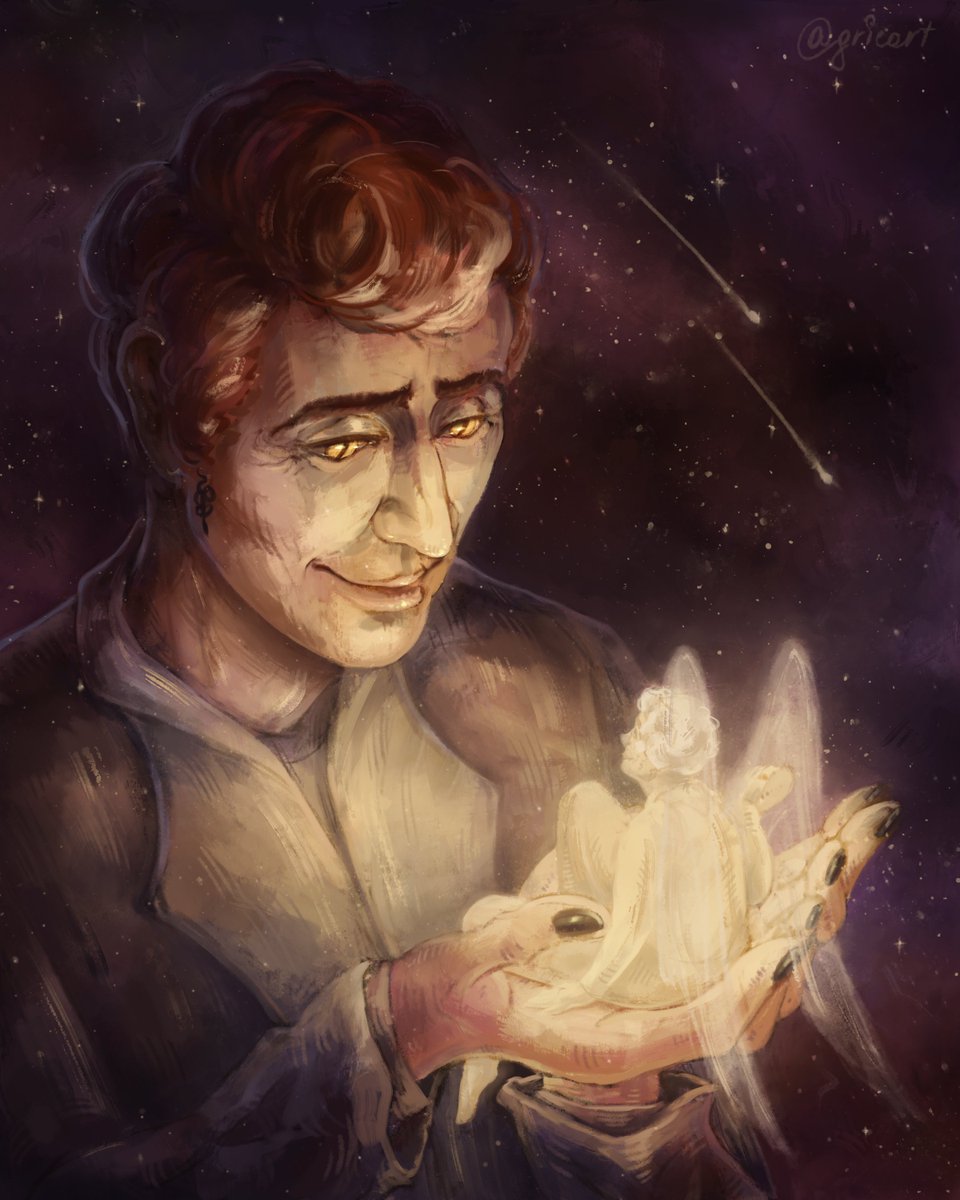 gricort (@gricort) on Twitter photo my piece for <a href="/ourownsidefund/">Our Own Side Fundraiser</a> Bright Star zine inspired by The Prettiest Star by David Bowie 💜 #goodomens #goodomensfanart my piece for <a href="/ourownsidefund/">Our Own Side Fundraiser</a> Bright Star zine inspired by The Prettiest Star by David Bowie 💜 #goodomens #goodomensfanart