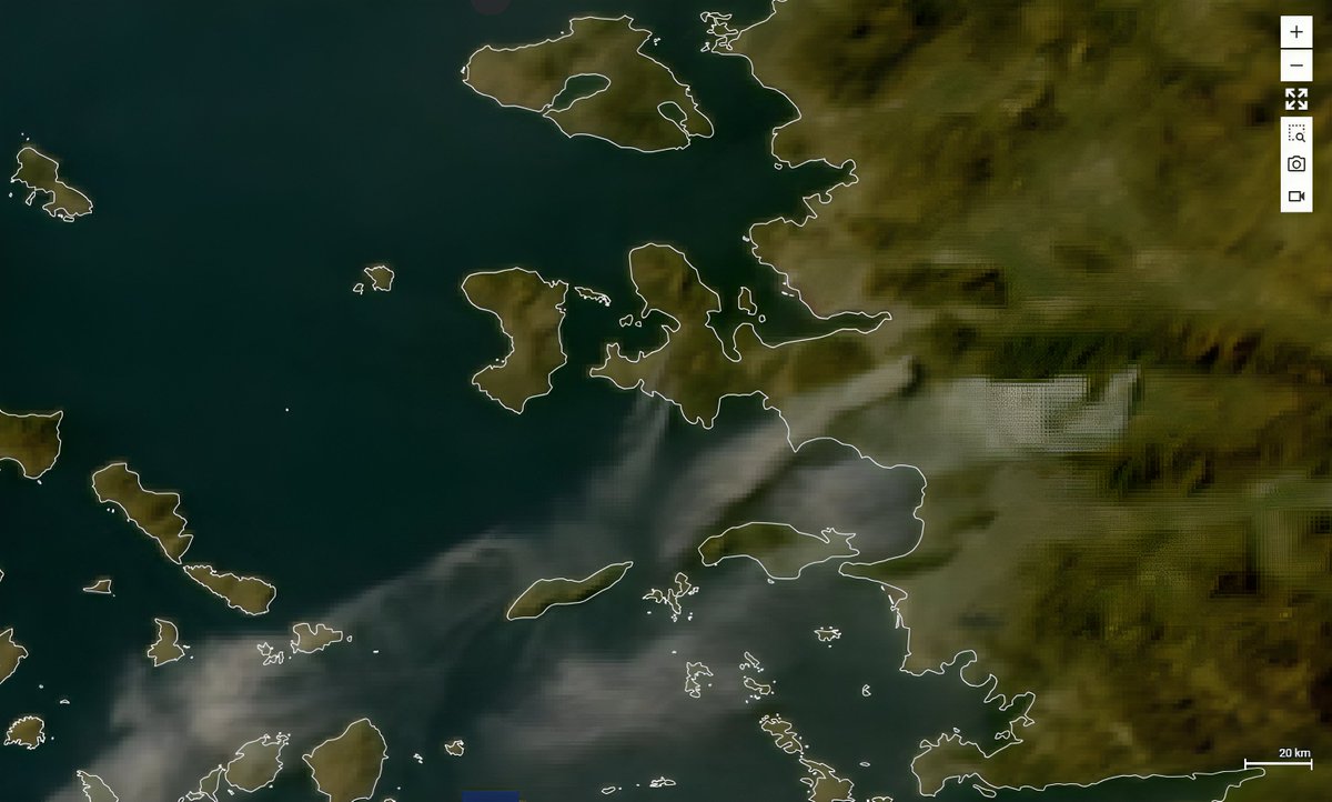 ⚠️#İzmir’deki orman yangınlarının bu akşamüstü METEOSAT-12 uydusuna yansıyan görüntüsü... Çok geniş bir alan zarar görüyor.🤦

🔥🌲 Farkındalık için lütfen paylaşalım! #izmiryanıyor #istanbul #aydın #yangın