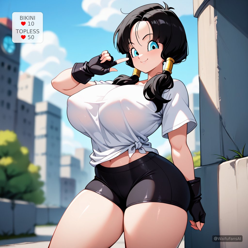 WaifuFansAI's tweet photo. Videl - Dragon Ball Z

#Videl #DBZ #DragonBallZ #DragonBall #waifu #anime #animewaifus #cute #sexy #brunette #sfw #DigitalArt #AI  #AIart #AIgirl https://t.co/aGuMbvFrH7