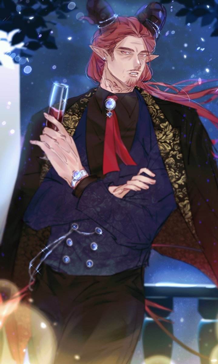 #TheRoyal_MPC

ส่วนตัวไม่ได้ถนัดงานท่ามกลางผู้คนขนาดนั้น เขาเข้ามาพร้อมเด็กๆแล้วก็แยกออกมาทันที ย้ายตัวขึ้นชั้น2 และลงหลักจองระเบียงหนึ่งทางทิศเหนือ พร้อมไวท์แดงในมือ แม้จะไม่ได้อยู่ตรงฟลอร์เต้นรำ เสียงเพลงคลาสสิคก็ยังลอยตามกระแสลมมาถึงด้านบน

"แบบนี้ค่อยดีขึ้นหน่อย" 

+