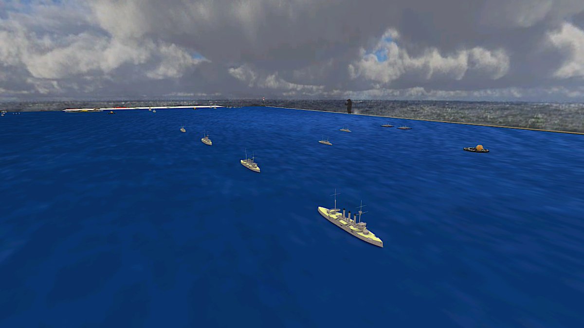 No "I Ain't Been Shot Mum", tonight?  No problem.  Dogger Bank for "When Dreadnoughts Ruled the Seas".  1900 or so.