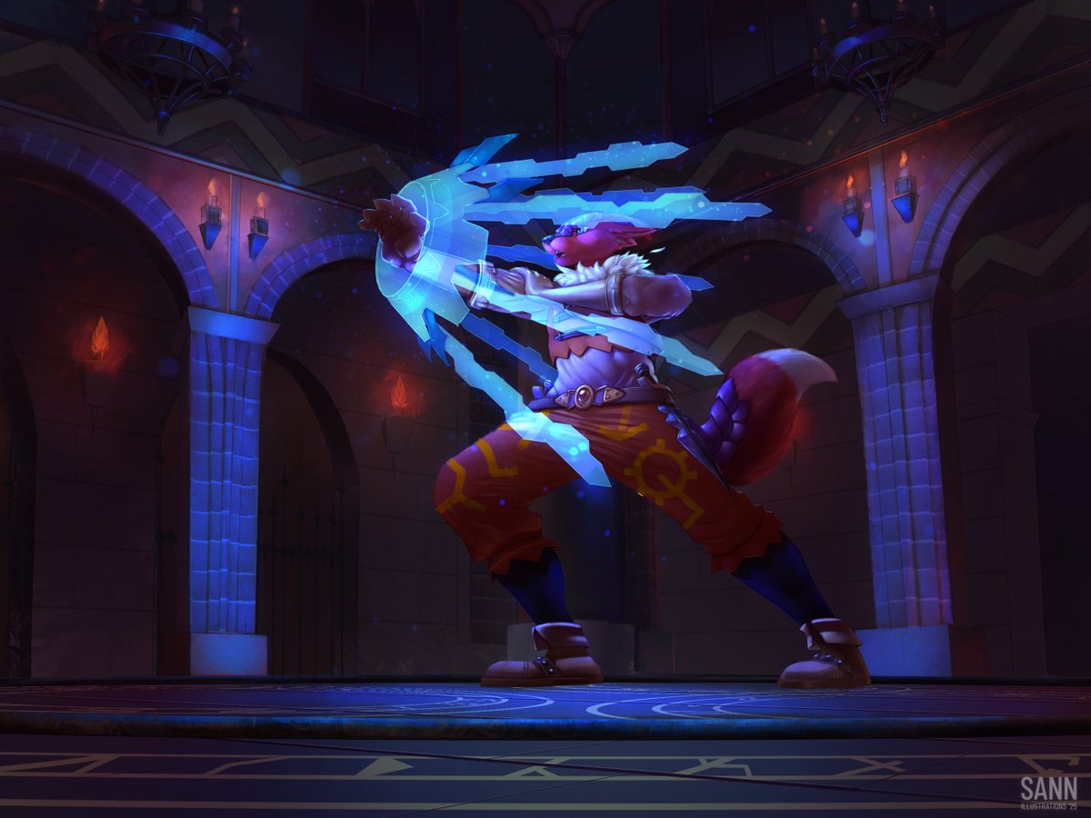 SannLe0pard's tweet image. ~ ⚡ DATA TRANSFER INITIALIZED! ⚡ ~ (Arlin)

✨A new illustration inspired by the digital realms of .//hack, featuring a powerful moment of data transfer.

💖Commish for my good friend of his FoxPangolin OC – thank you for the support &amp;lt;3

#dothack #furryart #videogameart