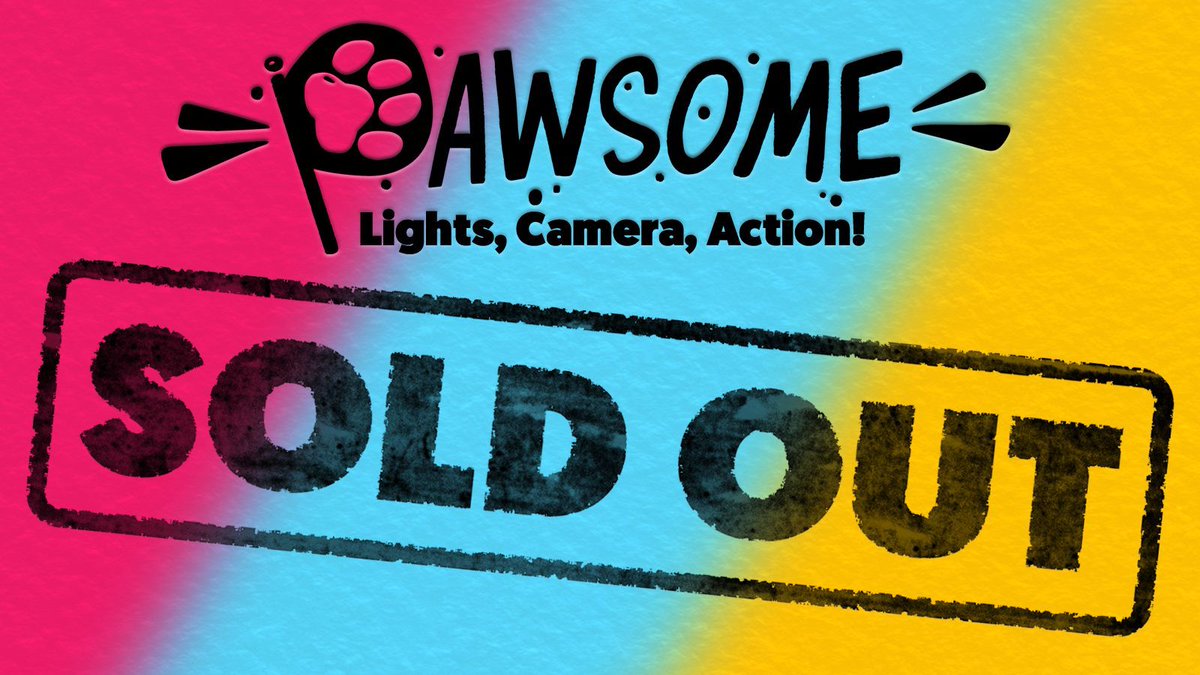 SOLD OUT! Pawsome 2025 registration is now closed!

Thanks to everybody who grabbed a ticket while they lasted. We can't wait to see you in October!

Keep an eye on our socials, as we'll be posting more about our events and dealers in the run-up to the con 👀