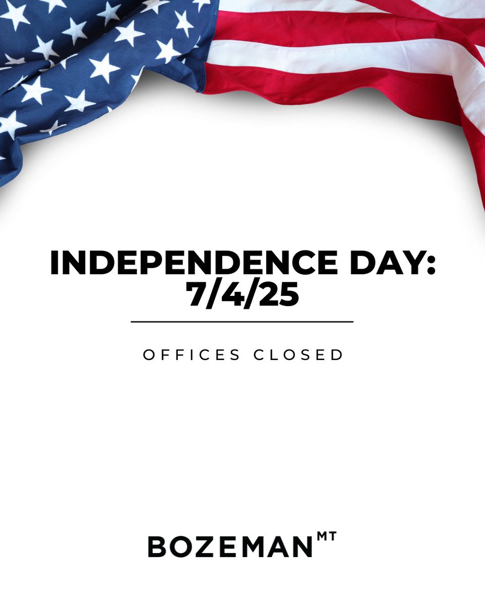 A reminder that city offices are closed in observance of Independence Day tomorrow.  Hope you all enjoy celebrating the day with friends and family. See you on Monday!