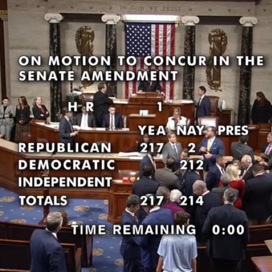 I don’t ever wanna hear nobody say “both parties are the same” ever again cause look at which one just voted to take away your grandmas Medicare