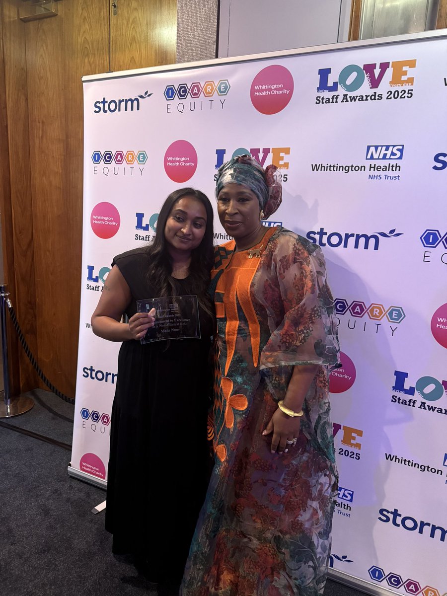 WhitHealth's tweet photo. Congrats, Mala Noor!
Mala has just been awarded our ‘Commitment to Excellence in a Non Clinical role’ award. 🎉
#WhitHealth https://t.co/bAiDLXk1zT