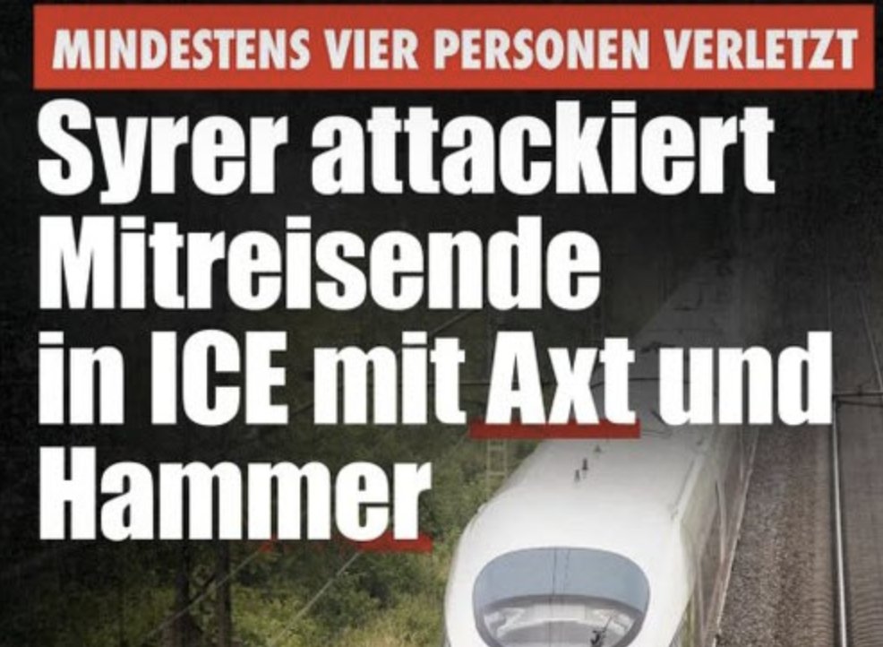 Niemals vergessen: Es gibt Menschen, die für solche Taten politisch verantwortlich sind.