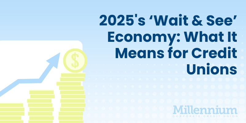 2025’s economic outlook in one word? Uncertain. 📈📉

That’s why it’s the perfect time to read our latest post on the #ResourcesBlog, featuring ALM insights from Millennium Corporate.

🔗 ow.ly/KuQT50Wk3jE

#CreditUnions #FinanceTips #CUResilience #WaitAndSeeEconomy