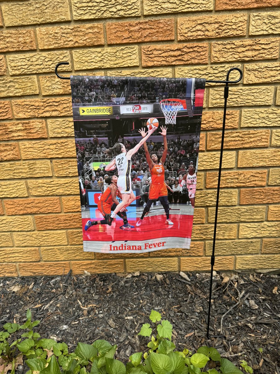 Colts Caveman (@rickstevens63) on Twitter photo New lawn flag arrived!
Had it made from a photo I took last season from our seats! Go <a href="/IndianaFever/">Indiana Fever</a>
#NowYouKnow New lawn flag arrived!
Had it made from a photo I took last season from our seats! Go <a href="/IndianaFever/">Indiana Fever</a>
#NowYouKnow