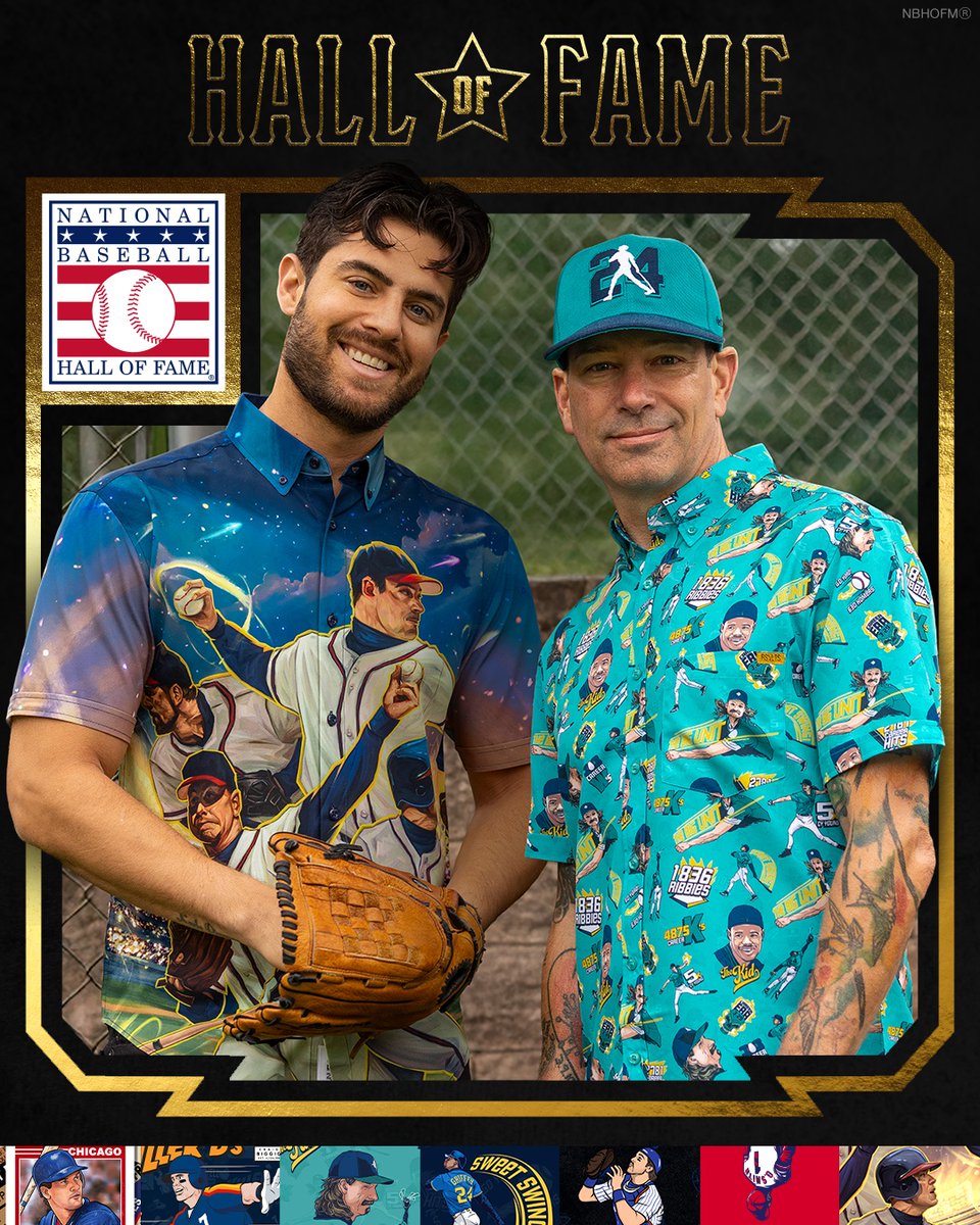 RSVLTS's tweet image. It’s legendary players and remarkable runs on the National Baseball Hall of Fame x RSVLTS Collection ⚾️

rsvlts.com/collections/na…