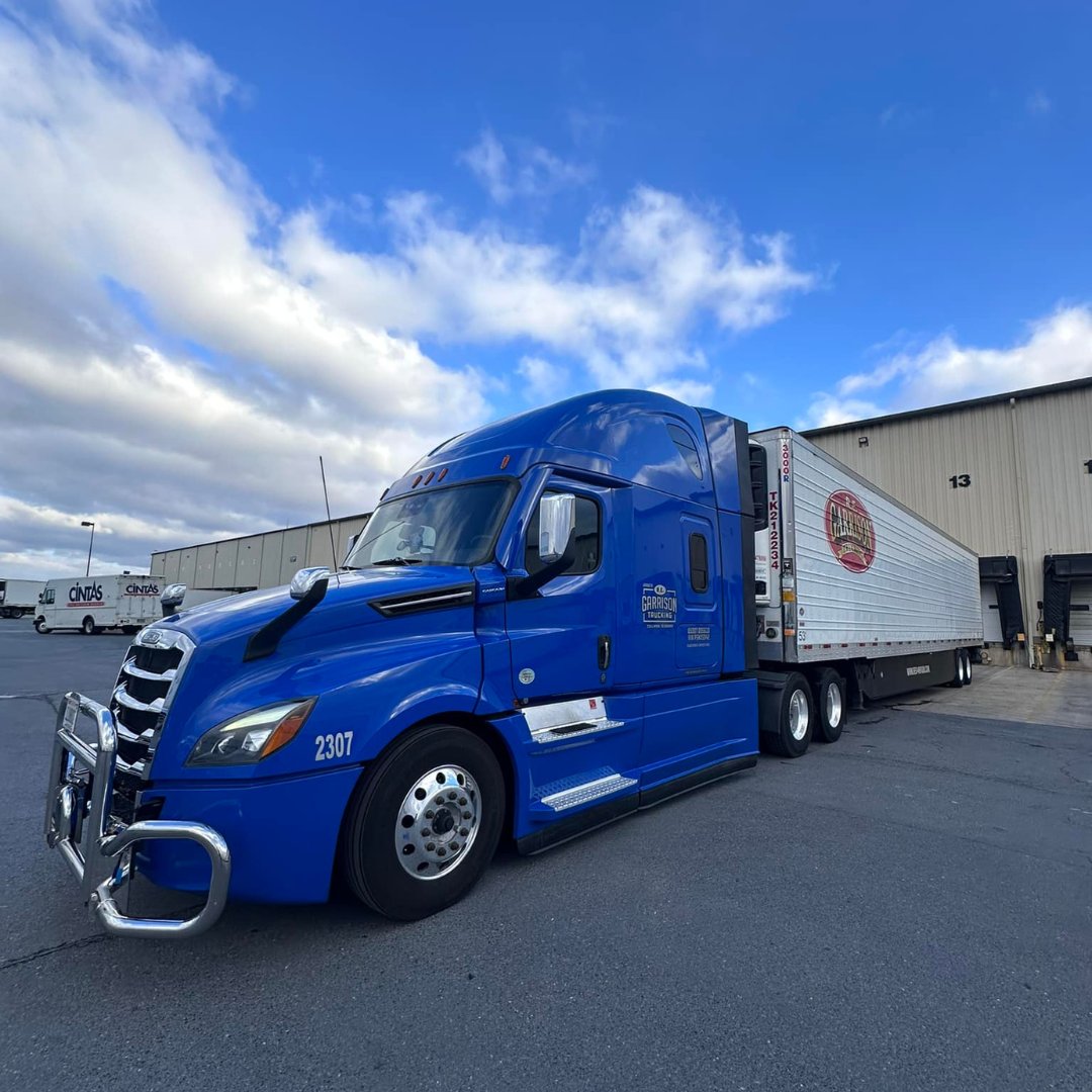 Rolling into the weekend of the red, white, and blue! #regarrisontrucking