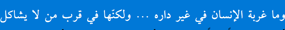 "Gurbet, başka bir memlekette olmak değildir. Asıl gurbet, kendisine benzemeyen biriyle yakın olmaktır."

Ebu’s-Salt ed-Dânî (ö. 529/1134)