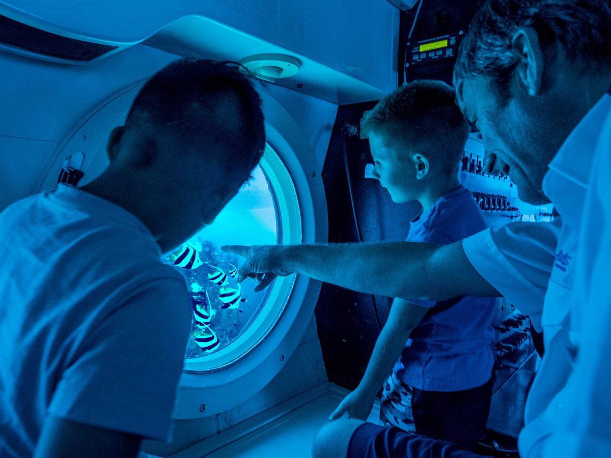 benhurd_atla's tweet photo. Kids enjoying the incredible underwater views with #atlantissubmarines
#Hawaii https://t.co/cWLiT7zk86