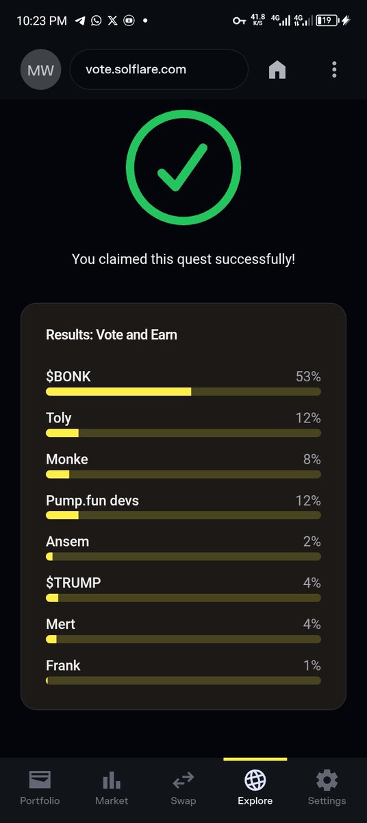 Studio (@studiometaxx) on Twitter photo Have you voted on <a href="/solflare/">Solflare - The Solana Wallet</a> Trakas!! I am bullish on $BONK
#SolflareVote Have you voted on <a href="/solflare/">Solflare - The Solana Wallet</a> Trakas!! I am bullish on $BONK
#SolflareVote