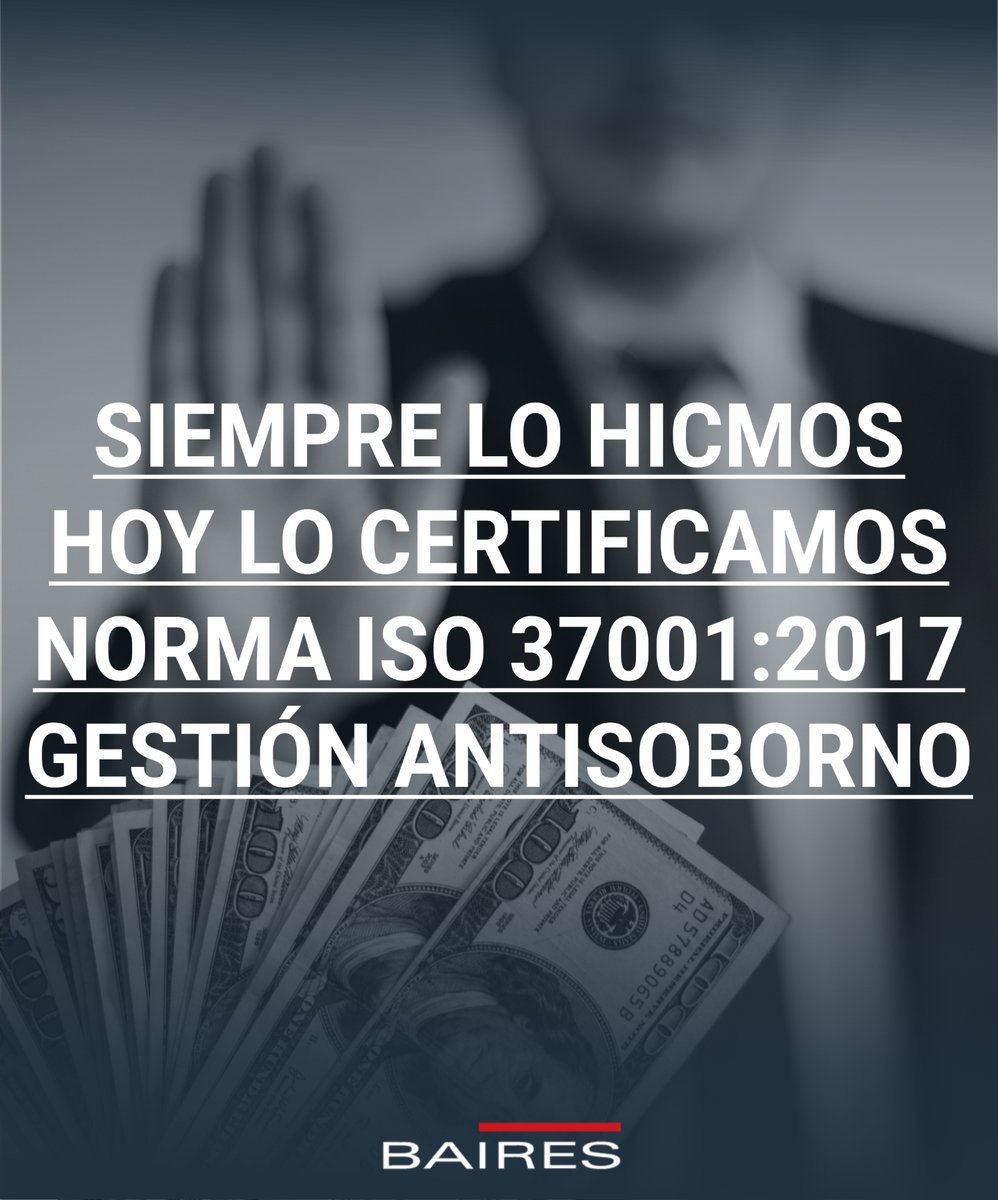 Bairesac's tweet photo. En Baires SAC, valoramos la integridad y transparencia desde el inicio. La lucha contra la corrupción es parte fundamental de nuestra filosofía empresarial. ¿Cómo promueven ustedes la ética en sus organizaciones? Queremos saber tu opinión. https://t.co/rWqD2YeW8I